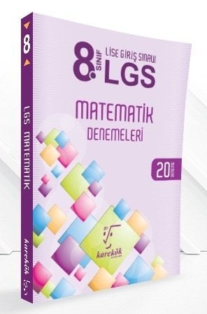 Karekök 8. Sınıf LGS Matematik Denemeleri Karekök Yayınları