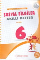 Palme 6. Sınıf Sosyal Bilgiler Akıllı Defter Palme Yayınları