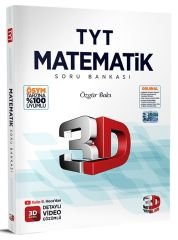 3D Yayınları YKS TYT Matematik Soru Bankası Video Çözümlü Çözüm Yayınları