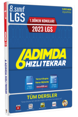 Tonguç 2023 8. Sınıf LGS 1. Dönem Tüm Dersler 6 Adımda Hızlı Tekrar Tonguç Akademi