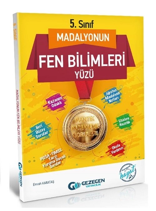 Gezegen 5. Sınıf Madalyonun Fen Bilimleri Yüzü Soru Bankası Gezegen Yayınları