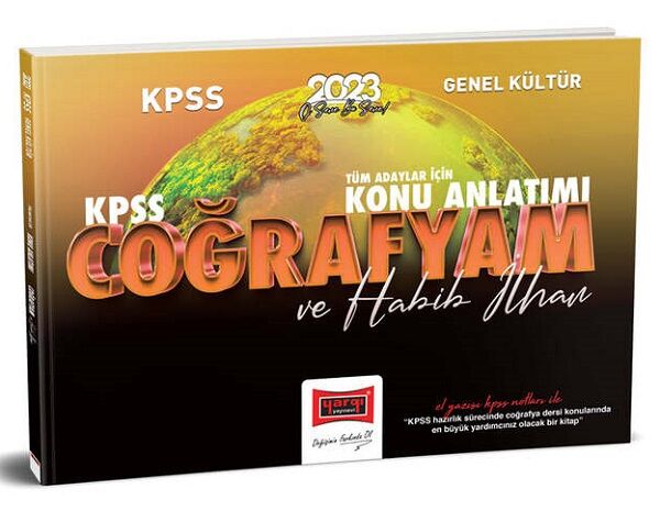 Yargı 2023 KPSS Coğrafyam Konu Anlatımı - Habib İlhan Yargı Yayınları