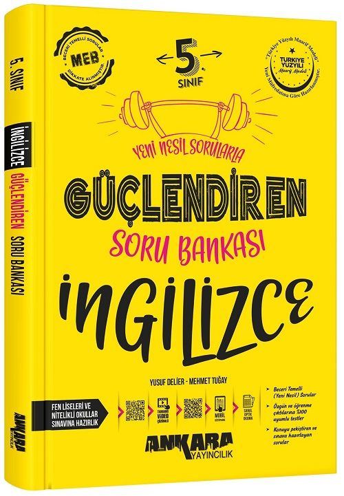 Ankara Yayıncılık 5. Sınıf İngilizce Güçlendiren Soru Bankası Ankara Yayıncılık