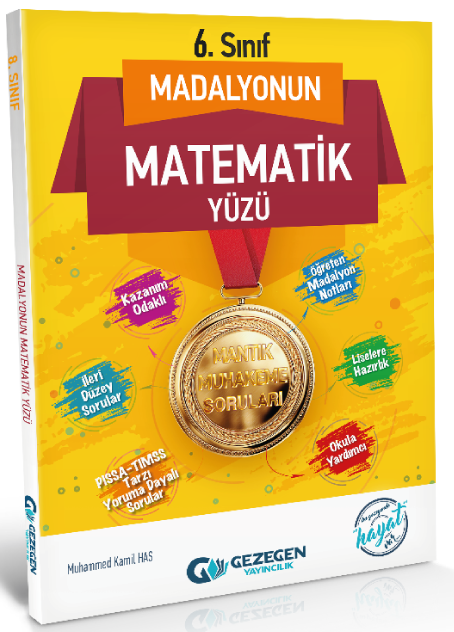 Gezegen 6. Sınıf Madalyonun Matematik Yüzü Soru Bankası Gezegen Yayınları