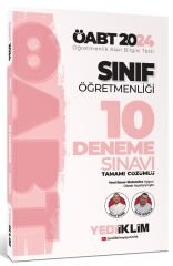 Yediiklim 2024 ÖABT Sınıf Öğretmenliği 10 Deneme Çözümlü - Özcan Şahin, Tevfik Özbolat Yediiklim Yayınları