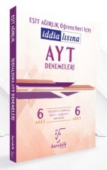 Karekök YKS AYT İddialısına Eşit Ağırlık 6 lı Deneme Karekök Yayınları