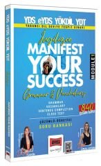 Yargı YDS eYDS YÖKDİL YDT İngilizce Manifest Your Success Grammar and Vocabulary Soru Bankası Module-1 - Sevgi Şahin Yargı Yayınları