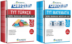 SÜPER FİYAT - Milimetrik YKS TYT Türkçe+Matematik Soru Bankası 2 li Modüler Set Milimetrik Yayınları