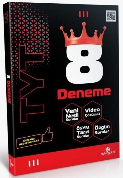 Sistemplus YKS TYT Tüm Dersler 8 Deneme Sistemplus Yayınları