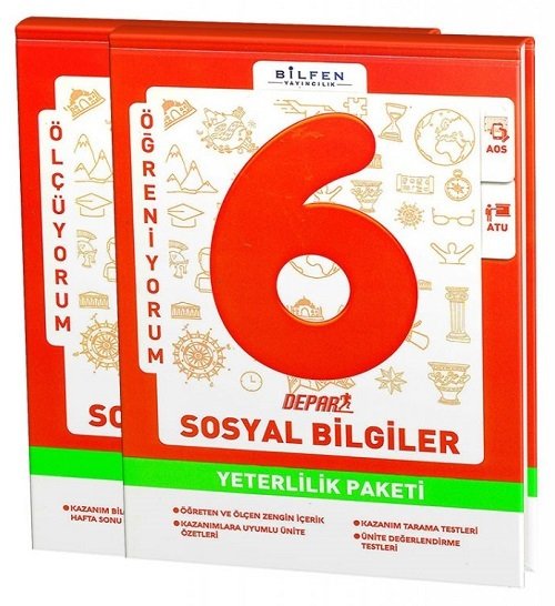 Bilfen 6. Sınıf Sosyal Bilgiler Depar Yeterlilik Paketi Bilfen Yayıncılık