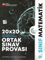 C1cell 9. Sınıf Matematik 20x20 Ortak Sınav Provası C1cell Yayınları