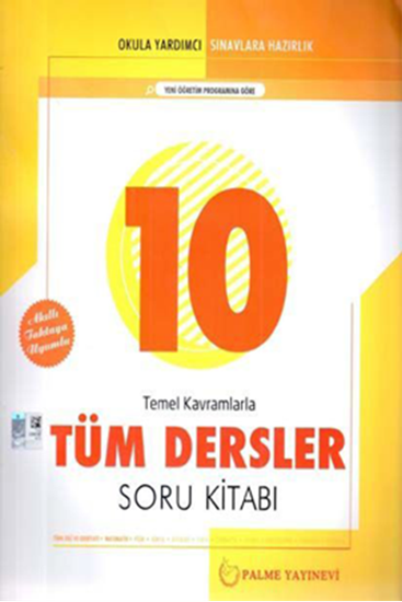 Palme 10. Sınıf Tüm Dersler Soru Kitabı Palme Yayınları