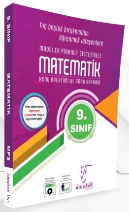 Karekök 9. Sınıf Matematik MPS Konu Anlatımlı Soru Bankası Karekök Yayınları