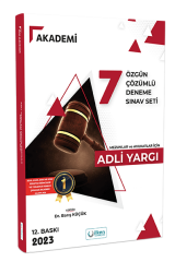 İlken 2023 Hakimlik Adli Yargı Akademi 7 Deneme Çözümlü 12. Baskı İlken Yayınları