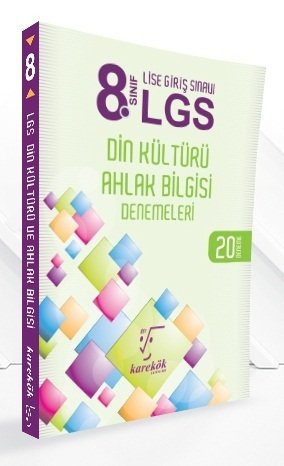 Karekök 8. Sınıf LGS Din Kültürü Ahlak Bilgisi Denemeleri Karekök Yayınları