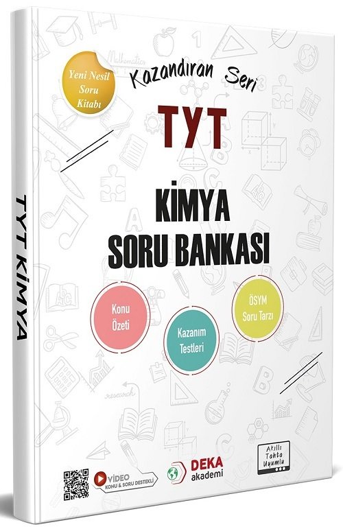 Deka Akademi YKS TYT Kimya Soru Bankası Deka Akademi Yayınları