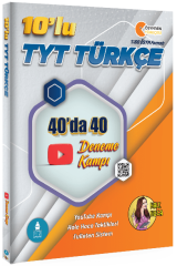 Hale Hoca YKS TYT Türkçe 10 lu 40 da 40 Deneme Kampı Hale Hoca Yayınları