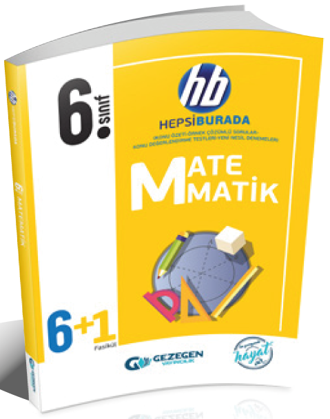 Gezegen 6. Sınıf Matematik 6 + 1 Fasikül Gezegen Yayınları