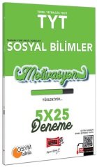 SÜPER FİYAT - Yargı YKS TYT Sosyal Bilimler Motivasyon 5x25 Deneme Yargı Yayınları