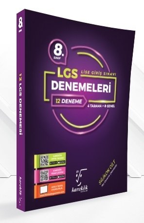 Karekök LGS 8. Sınıf 12 Deneme Seti Karekök Yayınları