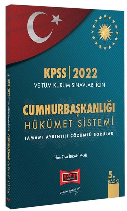 SÜPER FİYAT - Yargı 2022 KPSS Hakimlik Kaymakamlık Cumhurbaşkanlığı Hükümet Sistemi Çözümlü Sorular 5. Baskı Yargı Yayınları