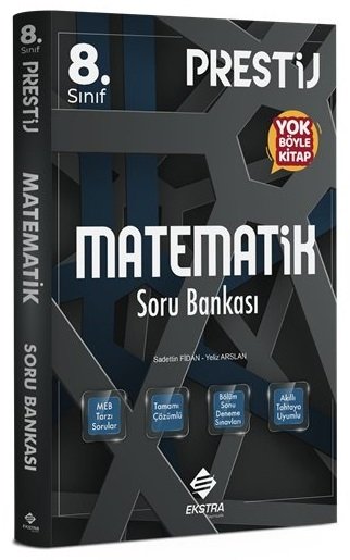 Ekstra 8. Sınıf Matematik Prestij Soru Bankası Ekstra Yayıncılık