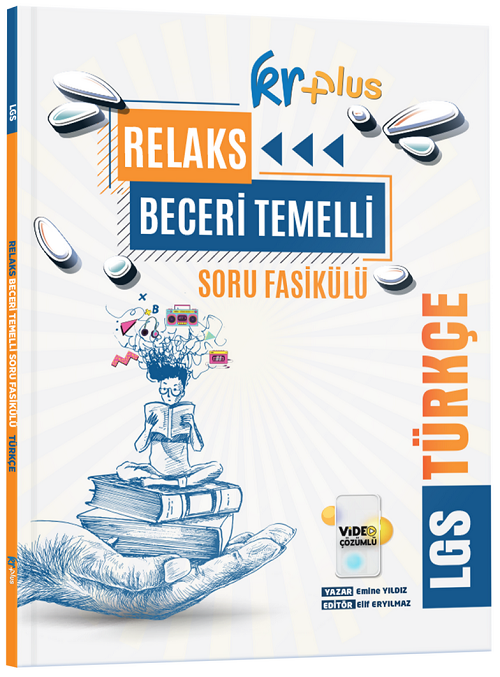 KR Akademi 8. Sınıf LGS Türkçe KR Plus Relaks Beceri Temelli Soru Fasikülü KR Akademi