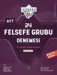 Okyanus YKS AYT Felsefe Grubu Iceberg 24 Deneme Okyanus Yayınları