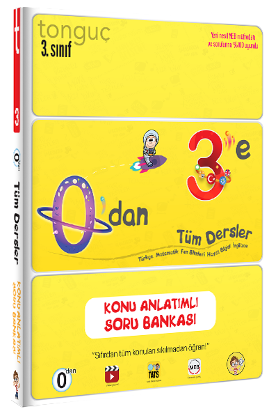 Tonguç 3. Sınıf 0 dan 3 e Konu Anlatımlı Soru Bankası Tonguç Akademi