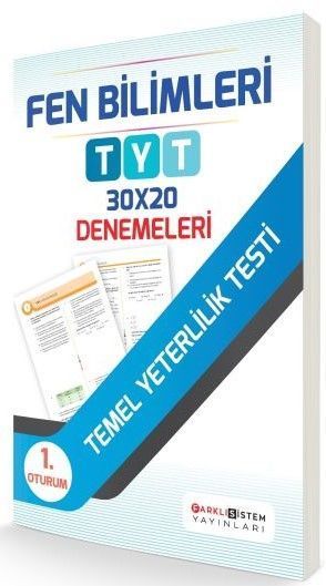 SÜPER FİYAT - Farklı Sistem YKS TYT Fen Bilimleri 30x20 Denemeleri Farklı Sistem Yayınları