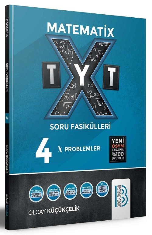 SÜPER FİYAT - Benim Hocam YKS TYT Matematik Matematix Soru Fasikülleri-4 Benim Hocam Yayınları