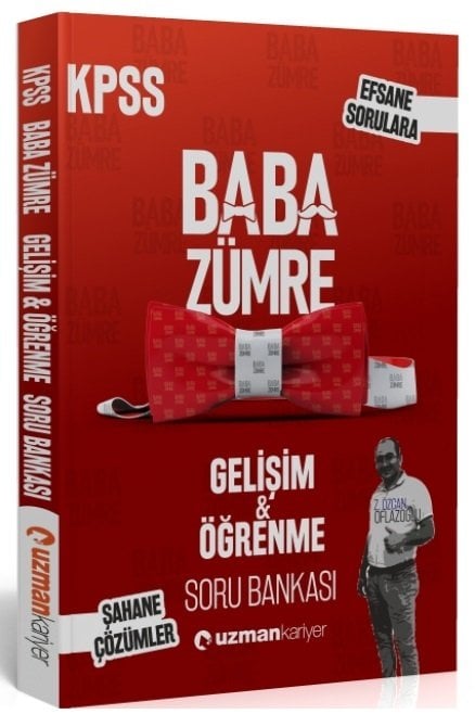 SÜPER FİYAT - Uzman Kariyer KPSS Gelişim ve Öğrenme Baba Zümre Soru Bankası Çözümlü - Zafer Özcan Oflazoğlu Uzman Kariyer Yayınları