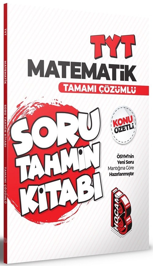 SÜPER FİYAT - Benim Hocam YKS TYT Matematik Konu Özetli Soru Tahmin Kitabı Çözümlü Benim Hocam Yayınları