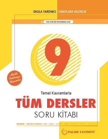 Palme 9. Sınıf Tüm Dersler Soru Kitabı Temel Kavramlarla Palme Yayınları