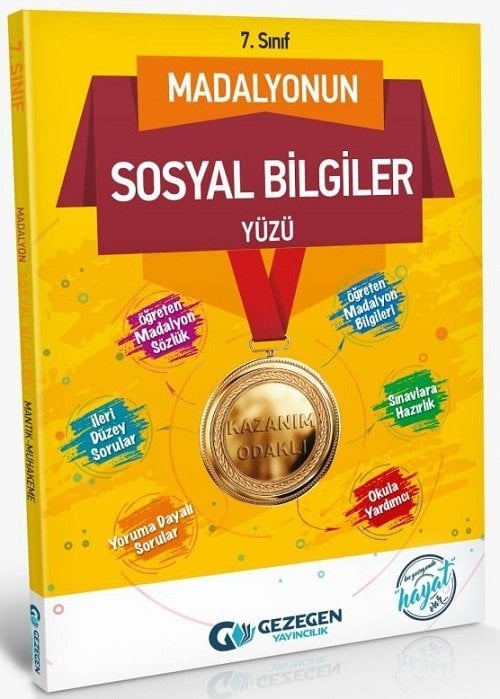 Gezegen 7. Sınıf Madalyonun Sosyal Bilgiler Yüzü Soru Bankası Gezegen Yayınları