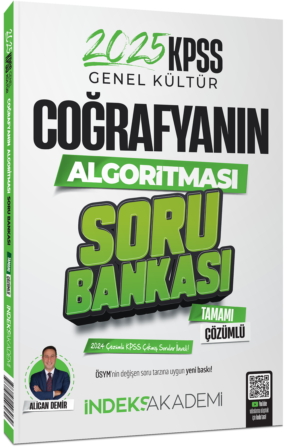 İndeks Akademi 2025 KPSS Coğrafyanın Algoritması Soru Bankası Çözümlü - Alican Demir İndeks Akademi Yayıncılık