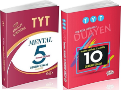 SÜPER FİYAT - Data YKS TYT 15 Deneme 2 li set Data + Editör Yayınları