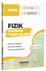 Paragon ÖABT Fizik Öğretmenliği Kavram Yanılgıları Paragon Yayınları