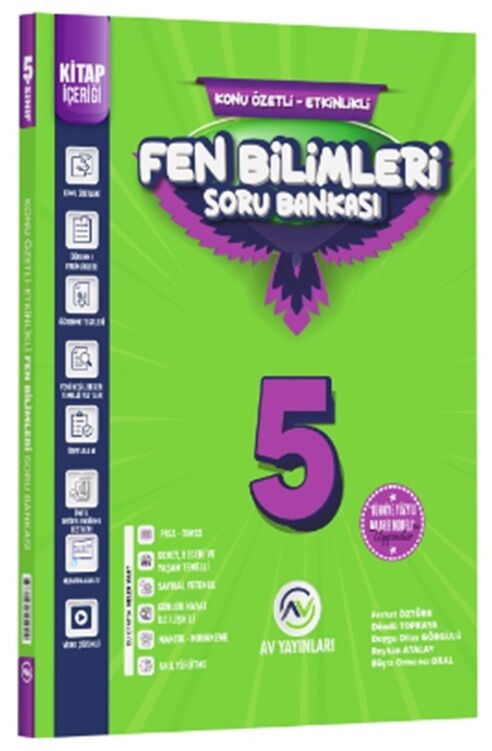 Av Yayınları 5. Sınıf Fen Bilimleri Soru Bankası Av Yayınları