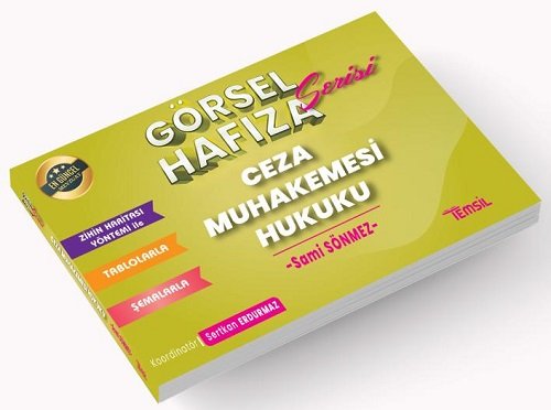 Temsil Ceza Muhakemesi Hukuku Görsel Hafıza Serisi - Sami Sönmez Temsil Kitap Yayınları