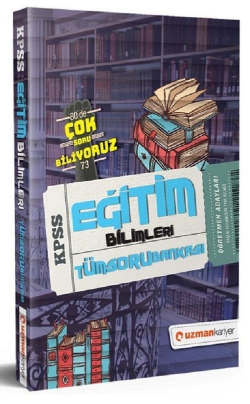 SÜPER FİYAT - Uzman Kariyer KPSS Eğitim Bilimleri Tüm Soru Bankası Tek Kitap Uzman Kariyer Yayınları