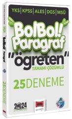 SÜPER FİYAT - Yargı 2024 YKS KPSS ALES DGS MSÜ Paragraf Bol Bol Öğreten 25 Deneme Çözümlü Yargı Yayınları