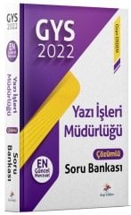 Dizgi Kitap 2022 GYS Yazı İşleri Müdürlüğü Soru Bankası Çözümlü Görevde Yükselme Dizgi Kitap