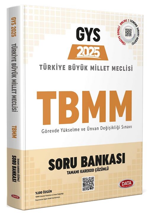 Data 2025 GYS TBMM Ortak Konular Soru Bankası Görevde Yükselme Data Yayınları