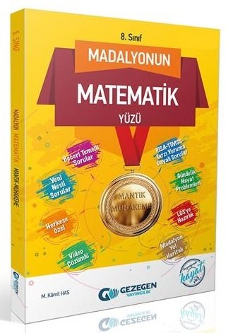 Gezegen 8. Sınıf LGS Madalyonun Matematik Yüzü Soru Bankası Gezegen Yayınları