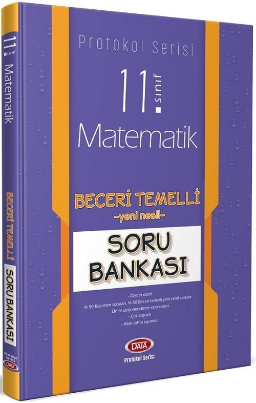 Data 11. Sınıf Matematik Beceri Temelli Soru Bankası Protokol Serisi Data Yayınları