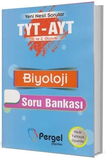 Pergel YKS TYT AYT Biyoloji Soru Kitabı Pergel Yayınları