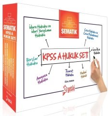 Yetki KPSS A Grubu Şematik Hukuk Seti Yetki Yayınları