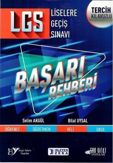 İşleyen Zeka 8. Sınıf LGS Başarı Rehberi Tercih Kılavuzlu İşleyen Zeka Yayınları