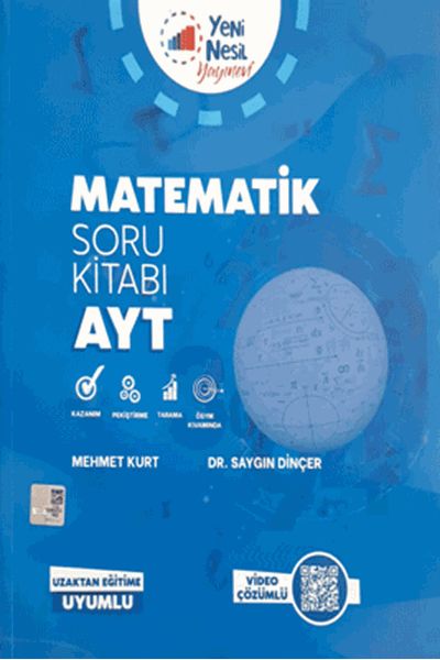 Yeni Nesil YKS AYT Matematik Soru Kitabı Yeni Nesil Yayınları